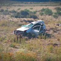 "Cerca de Bariloche": Impactante vuelco sobre ruta 40