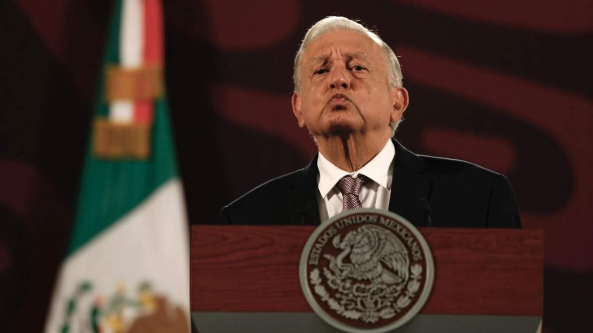 El presidente Andrés Manuel López Obrador en la mañanera