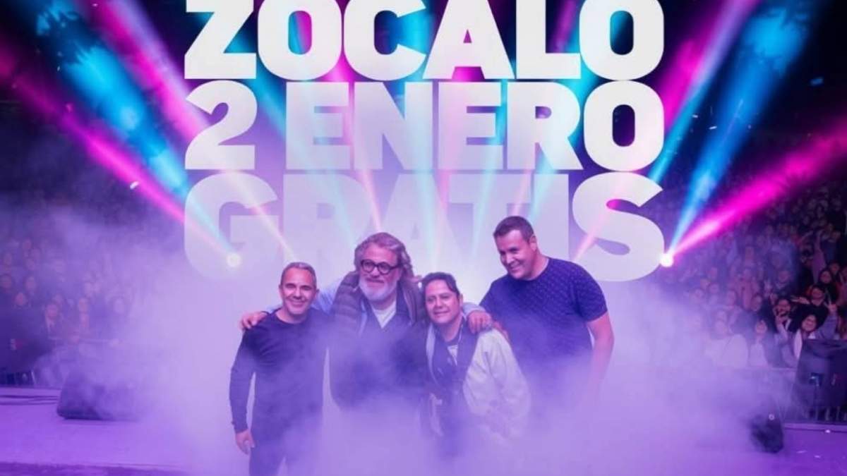 Los Amantes de Lola estarán en el Zócalo capitalino