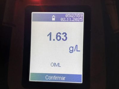Controles simultáneos en la Ruta 7 y en el centro: 16 casos positivos de alcoholemia durante la madrugada