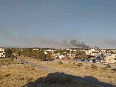 ¡Llamas en Las Grutas!: ¿Qué pasó?