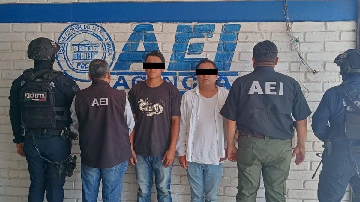 C.M.L.M. y U.F.C.R. alias el “Chupón”, detenidos por la agresión contra Erick Yair, quien se encuentra desaparecido