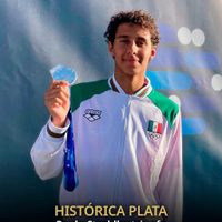 Paulo Strehlke gana plata en Copa del Mundo de Aguas Abiertas en Italia