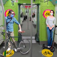 Tansporte público: ya se puede viajar en subte con bicicletas y monopatines