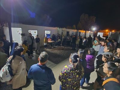 Integrantes de la EPET 26 de Chañar se reunieron con el gobierno y levantaron el corte de ruta