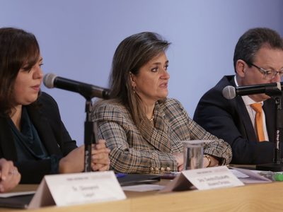 Ministra Ríos Farjat llama al Poder Judicial a mantenerse "inquebrantable e independiente"