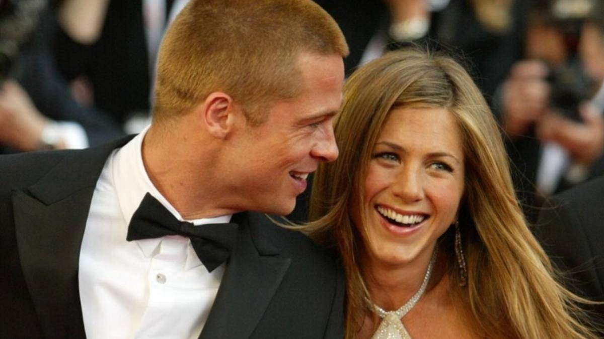 Jennifer Aniston y Brad Pitt. Fuente: (Instagram)