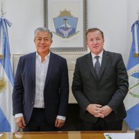 Serenellini confirmó al gobernador Figueroa que está garantizado el funcionamiento de Radio Nacional