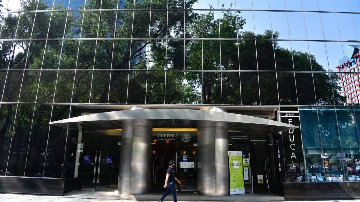 Fachada de la Secretaría de Cultura