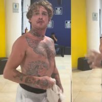 Graban a extranjero agrediendo a joven mexicana en cine de Oaxaca (Video)