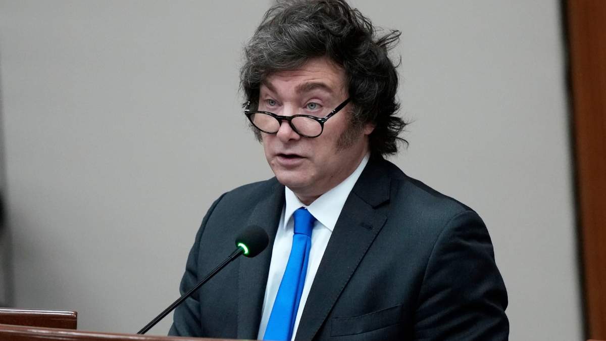 El presidente de Argentina, Javier Milei