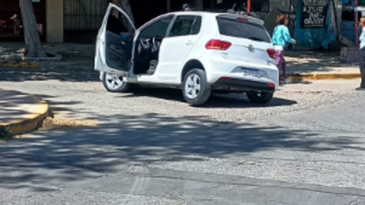 Una trampa vial en Las Heras.