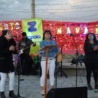 Se realizó en Zapala un concierto navideño al aire libre