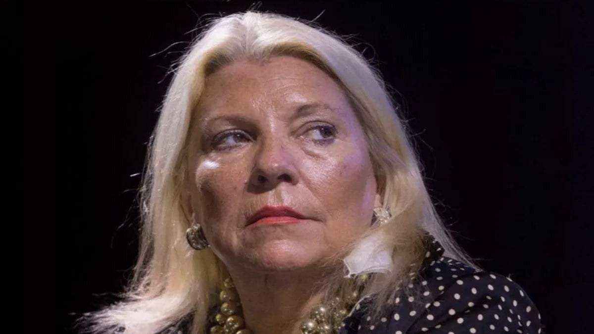 La líder de la Coalición Cívica, Elisa Carrió, Fuente: (Twitter)