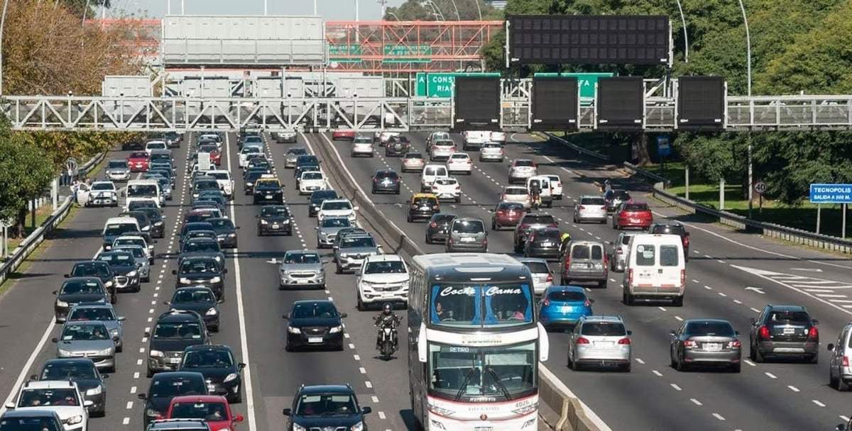 Autopista General Paz. Fuente: (Instagram)