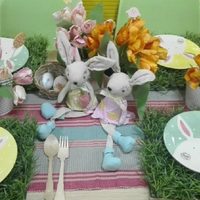 Mirá esta hermosa idea para decorar tu mesa comedor en las Pascuas, sin gastar fortuna y como toda una diseñadora