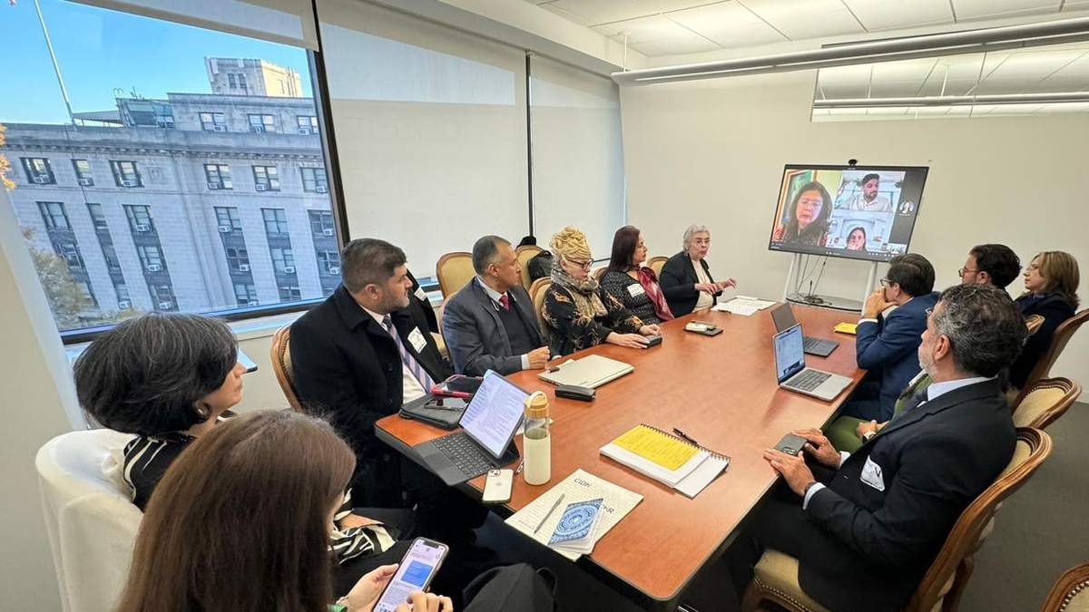 Integrantes de la JUFED acuden a la CIDH a presentar una queja contra el Estado mexicano
