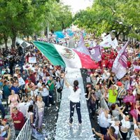 Sheinbaum omite el tema de la inseguridad en su visita a Colima, una de las ciudades más violentas