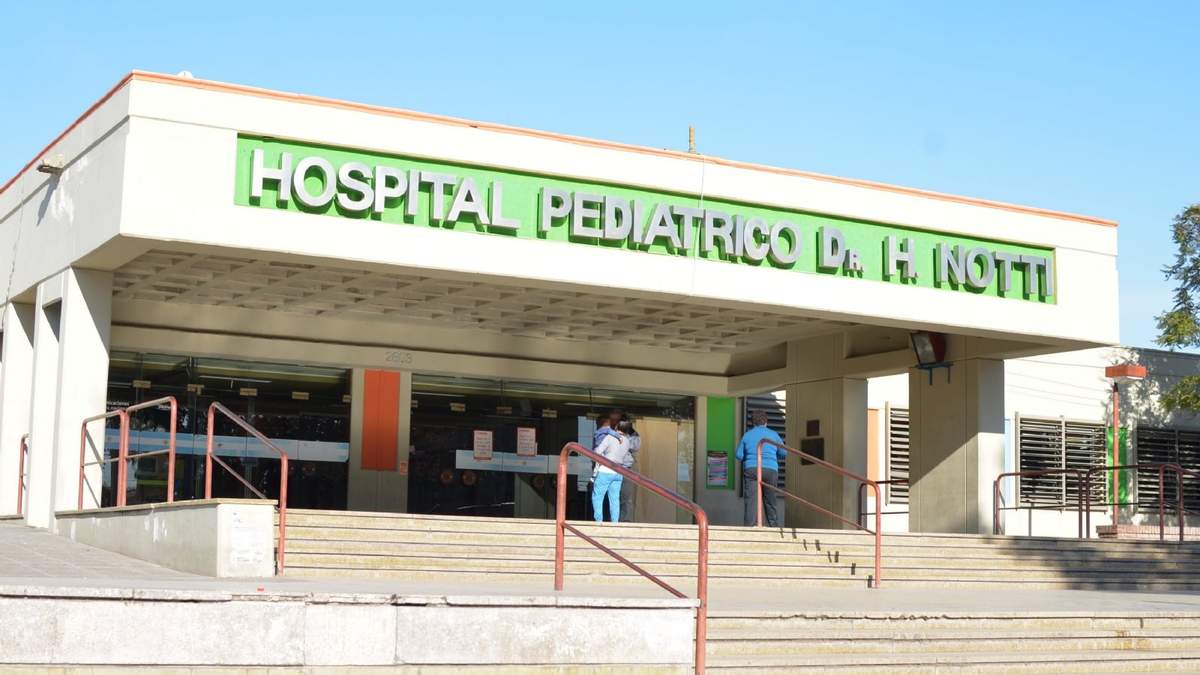 Hospital Dr. H. Notti. Foto: (Twitter)