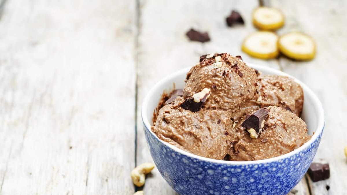 Helado de chocolate. Fuente: (Instagram)