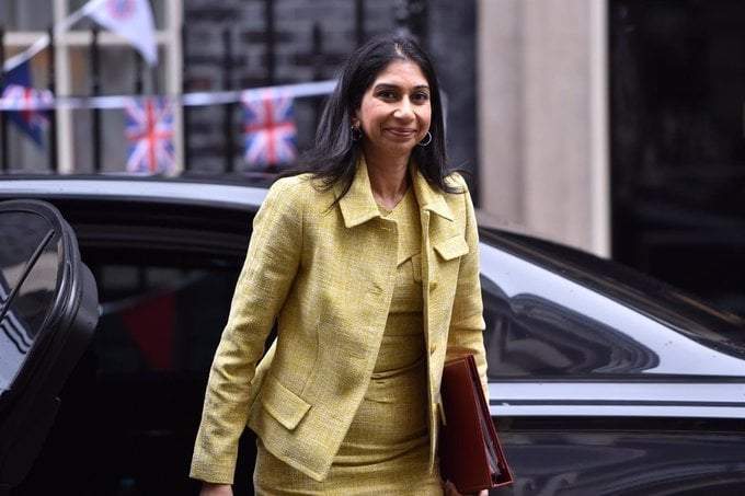 Suella Braverman, ministra del Interior de Reino Unido