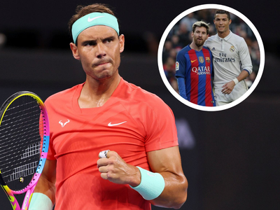 Traiciona a su corazón: Rafael Nadal no tiene dudas de quién es el mejor entre Messi y Cristiano