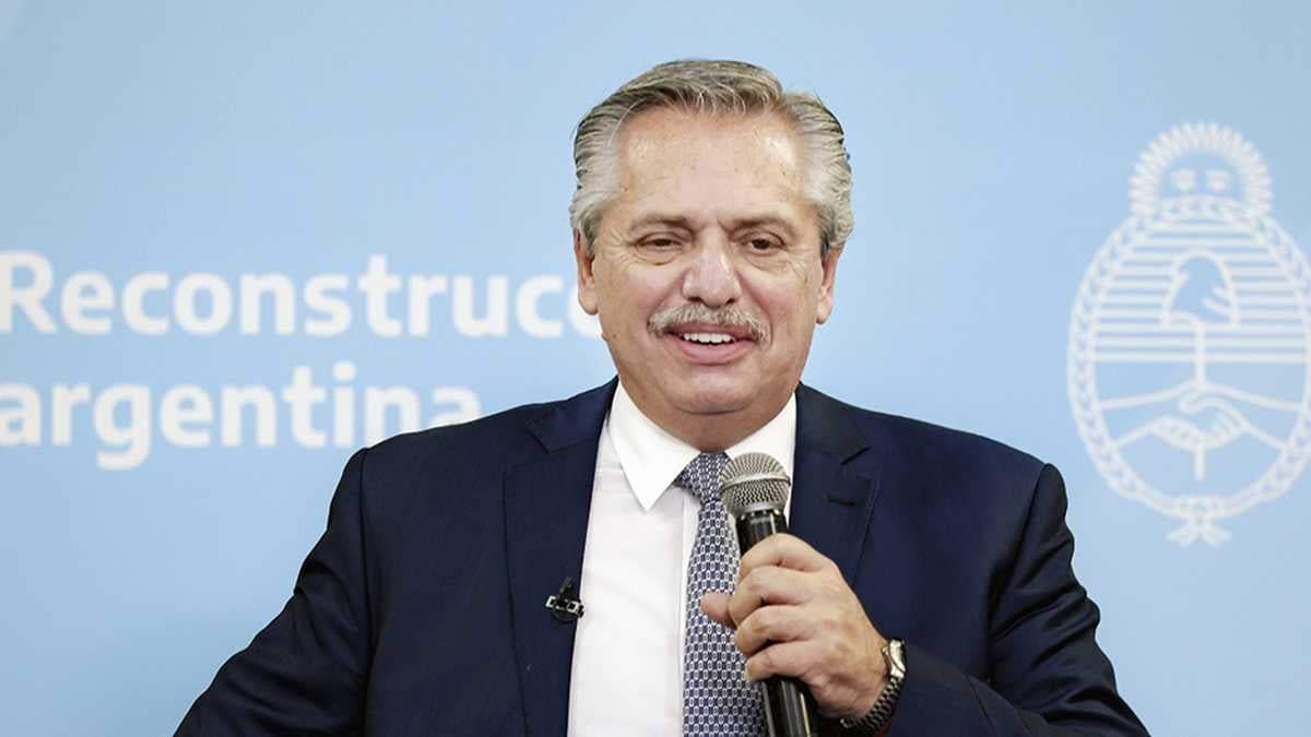 El presidente, Alberto Fernández. Fuente: (Twitter)