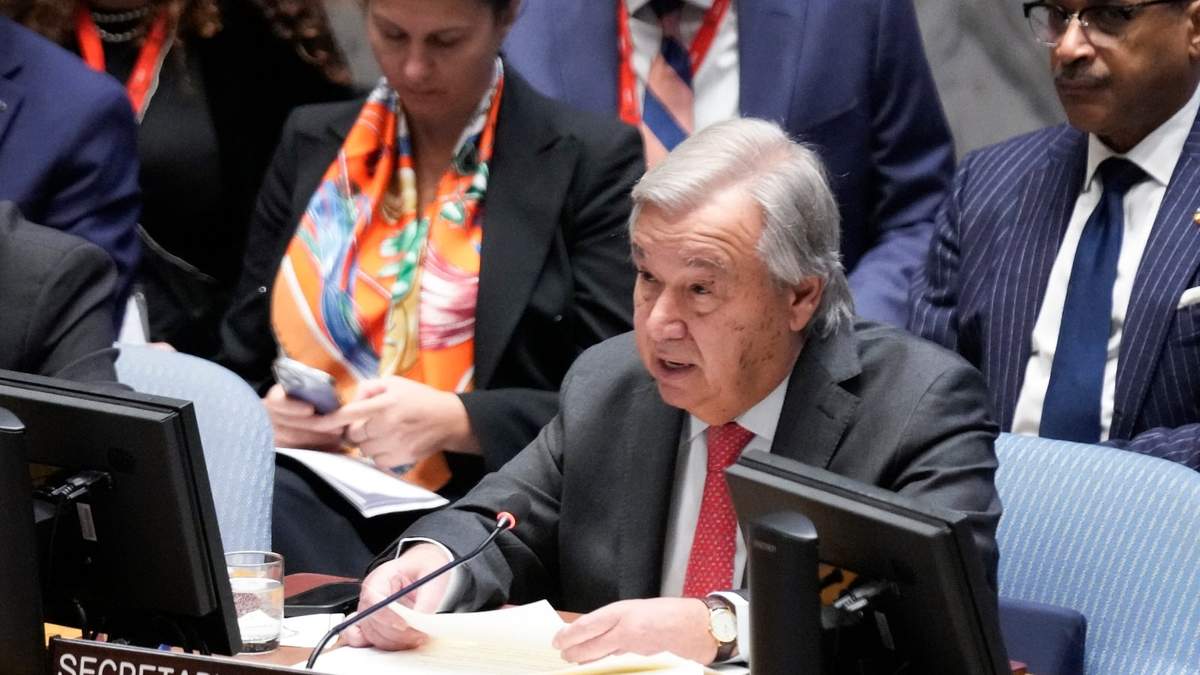 Guterres. Los palestinos “han visto sus tierras ser devoradas por colonias"