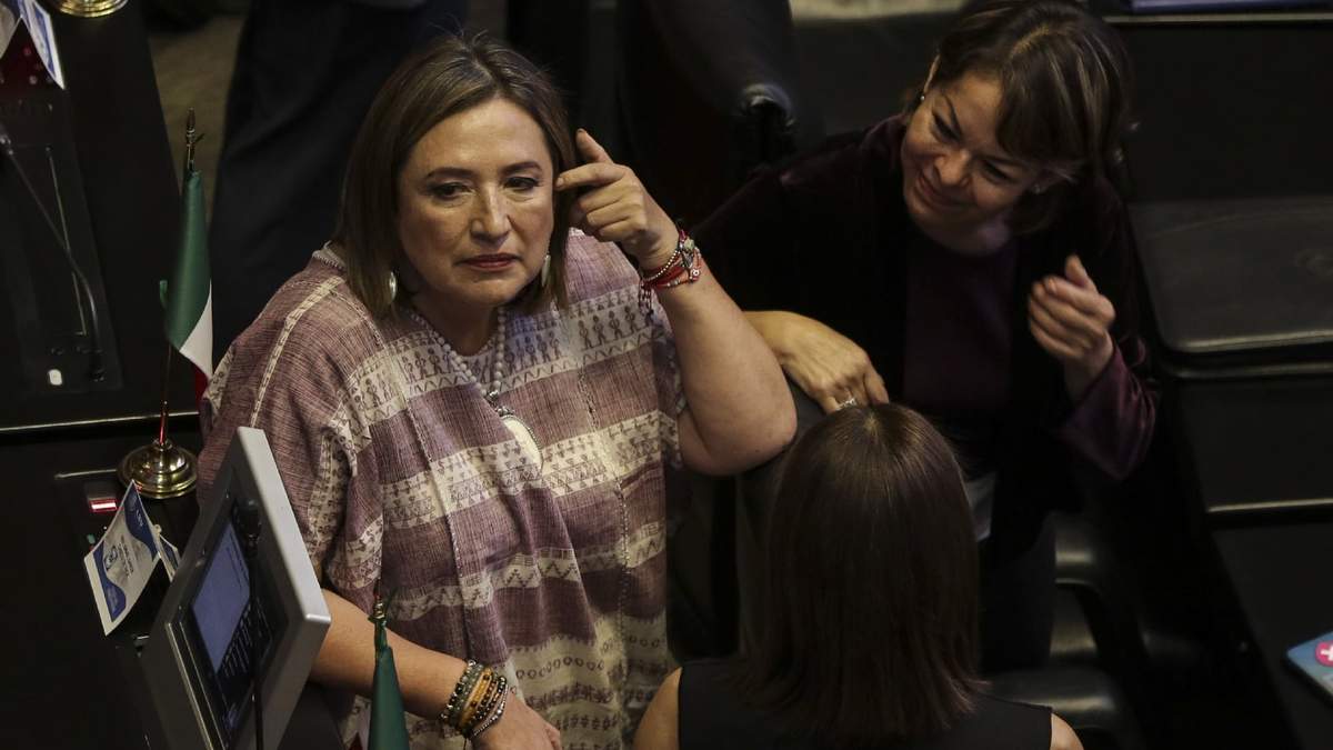 La senadora Xóchitl Gálvez