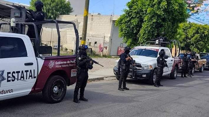 Policía estatal de Puebla asume el mando en San Salvador Huixcolotla