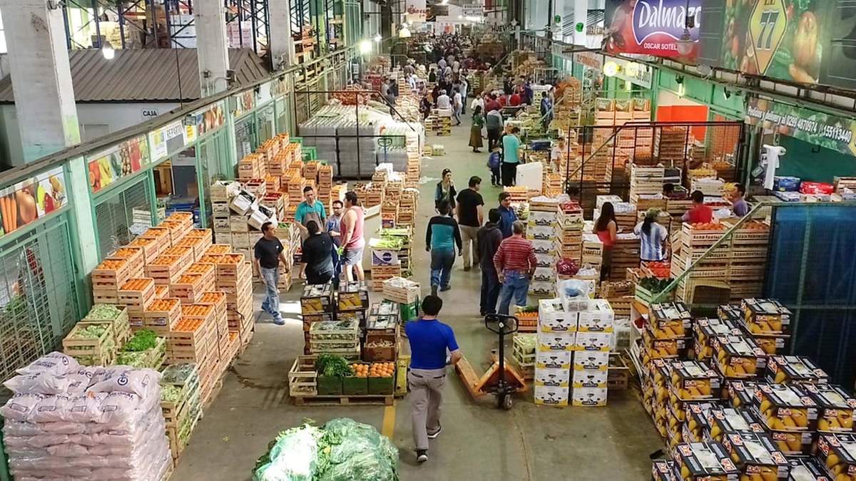 Mercado Concentrador de Neuquén. Fuente: (Twitter)