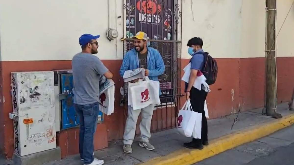 El presunto reparto de publicidad de Claudia Sheinbaum en Silao