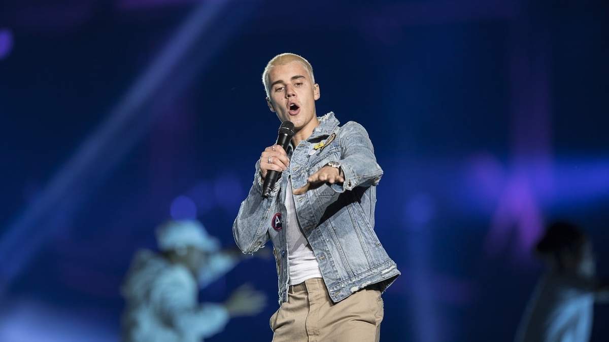 Justin Bieber en concierto en México