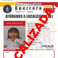 Yoseline, de 16 años, fue secuestrada en Acapulco cuando iba a la escuela; ya fue localizada
