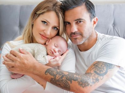 La decoración original que eligieron Mica Viciconte y Fabián Cubero para el primer cumple de Luca