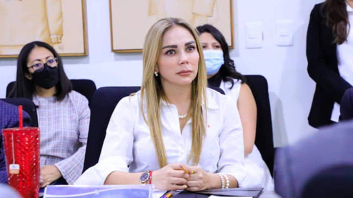 La exsecretaria de Finanzas del exgobernador Omar Fayad, Jessica Blancas