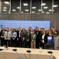 Junto a otros intendentes, Gaido presentó un proyecto que crea un Fondo Compensador del Transporte para el interior