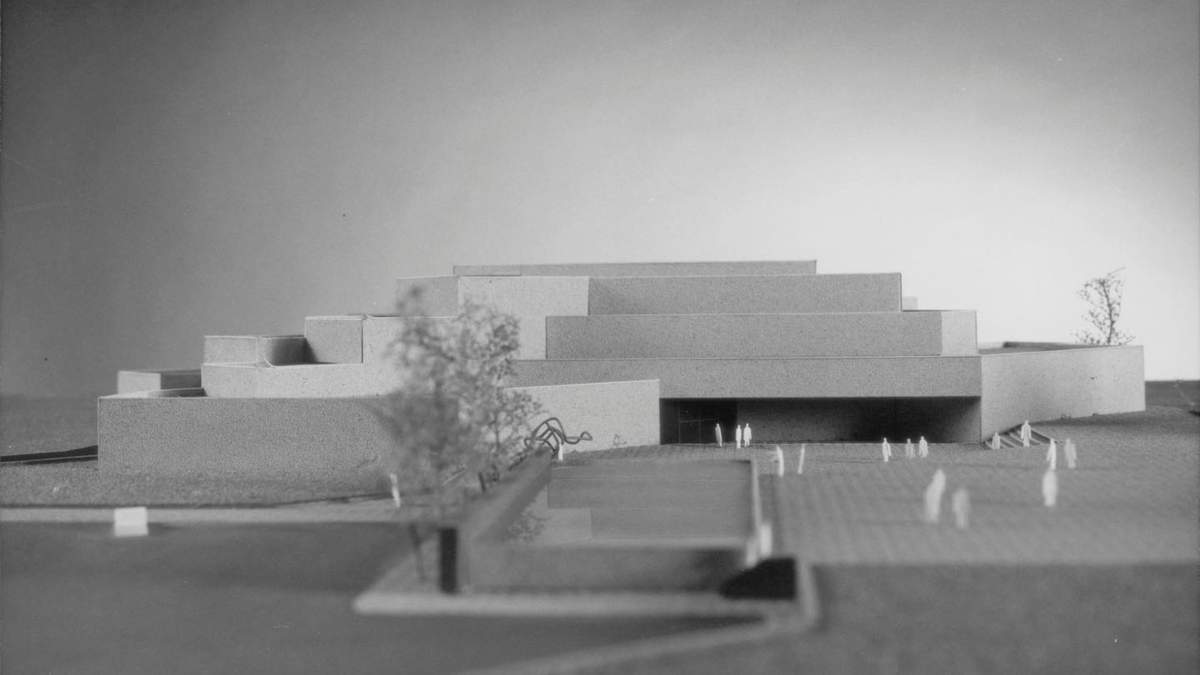 Maqueta del Museo Tamayo