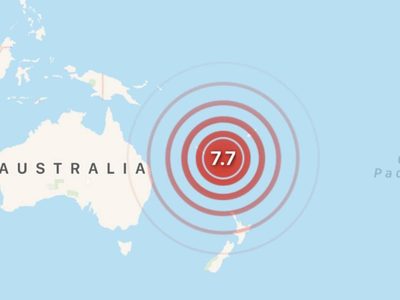 Un terremoto de magnitud 7.7 activa la alerta de tsunami en varias islas del Pacífico