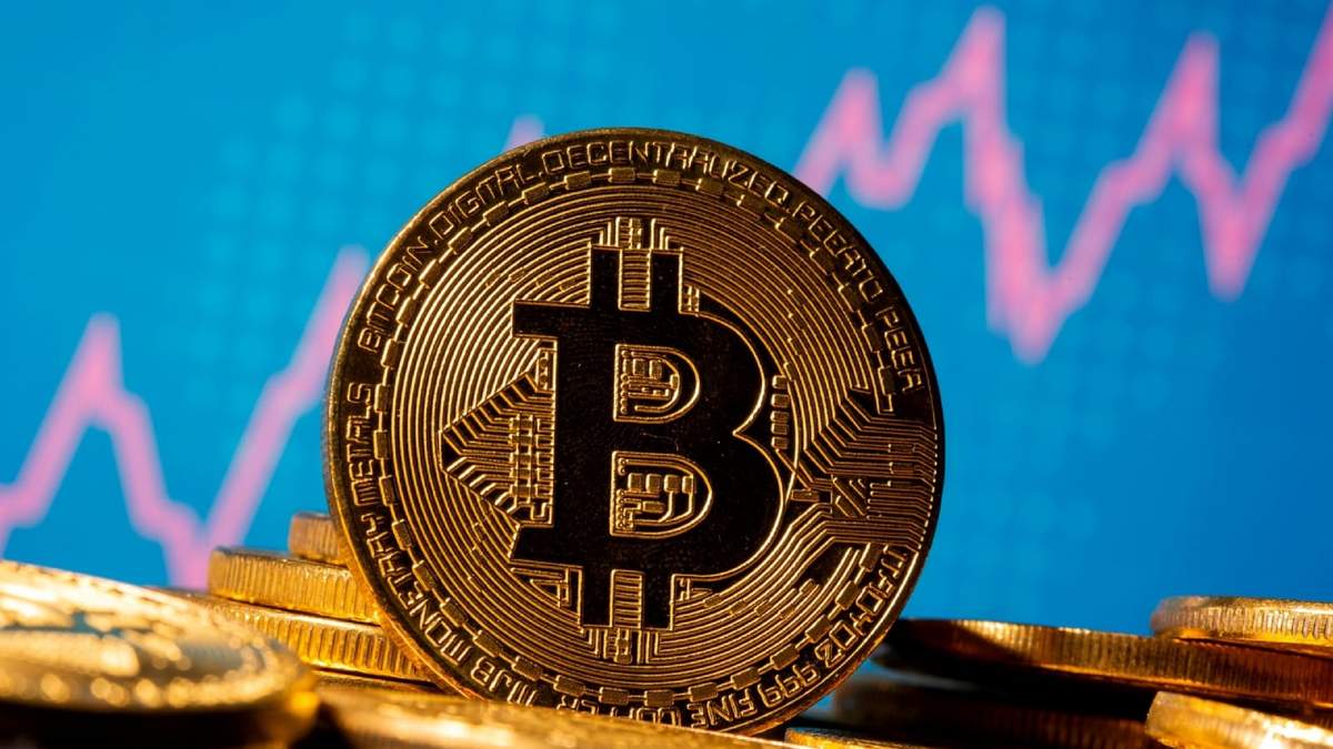 Representación de la criptomoneda bitcoin. Fuente: (Twitter)