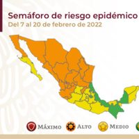 Así quedó el semáforo del 7 al 20 de febrero: CDMX sigue en amarillo; 4 estados en verde