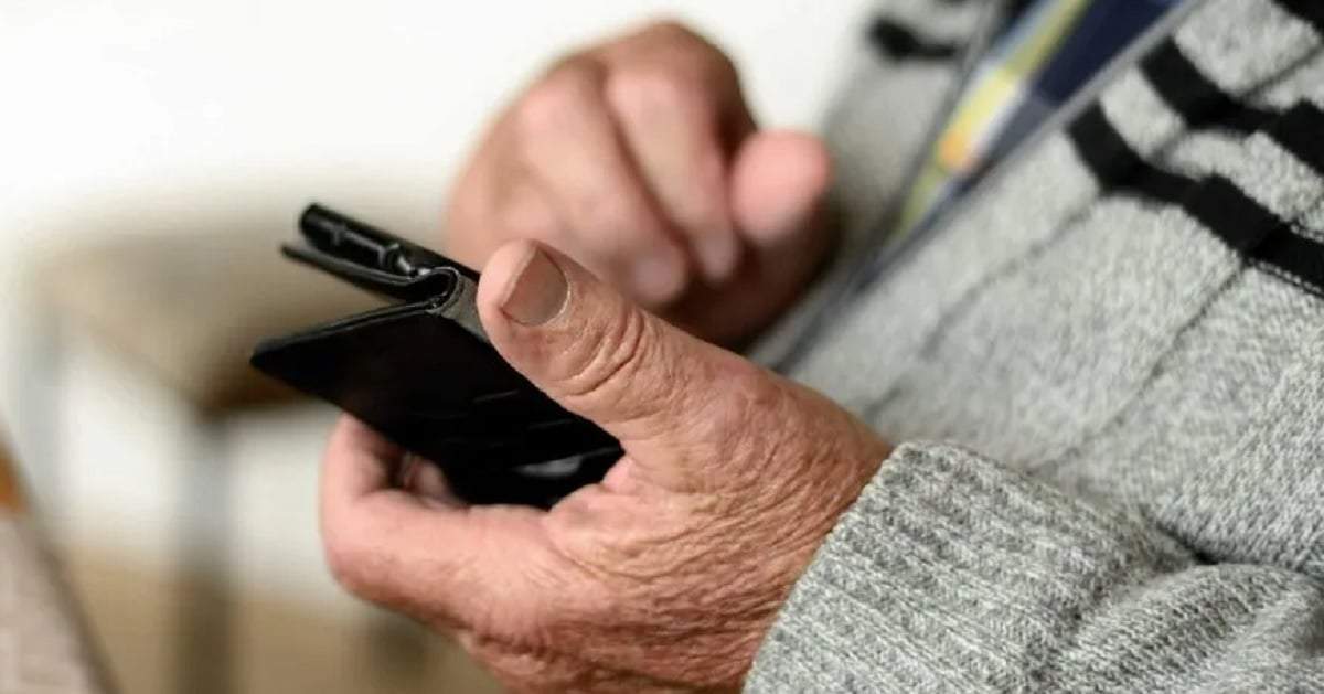 Al abuelo le realizaron un préstamo a su nombre por 4.400.000 pesos. Fuente: (Twitter)