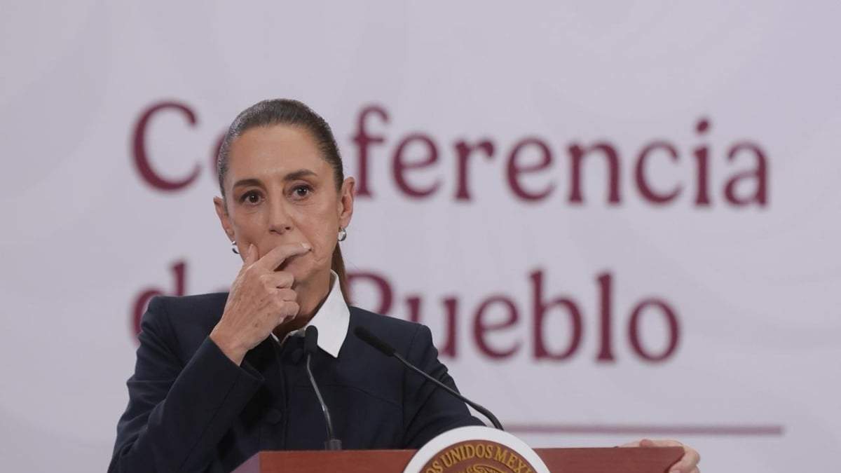 La presidenta Claudia Sheinbaum