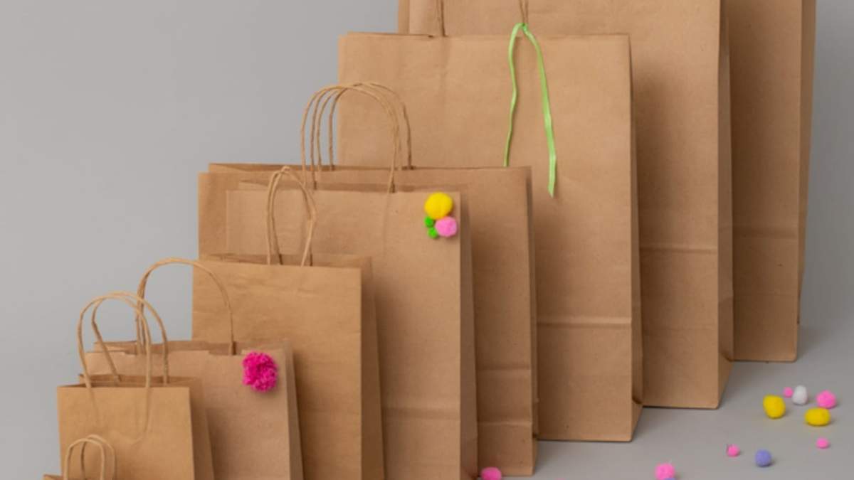 Bolsas de papel. Fuente: (Instagram).
