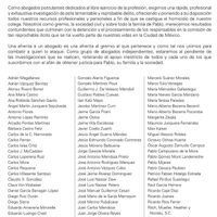 Abogados exigen una investigación 'rápida, profesional y exhaustiva” del crimen de González Kúsulas