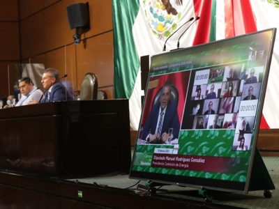 Aprueban en comisiones dictamen de la Ley de la Industria Eléctrica enviado por AMLO