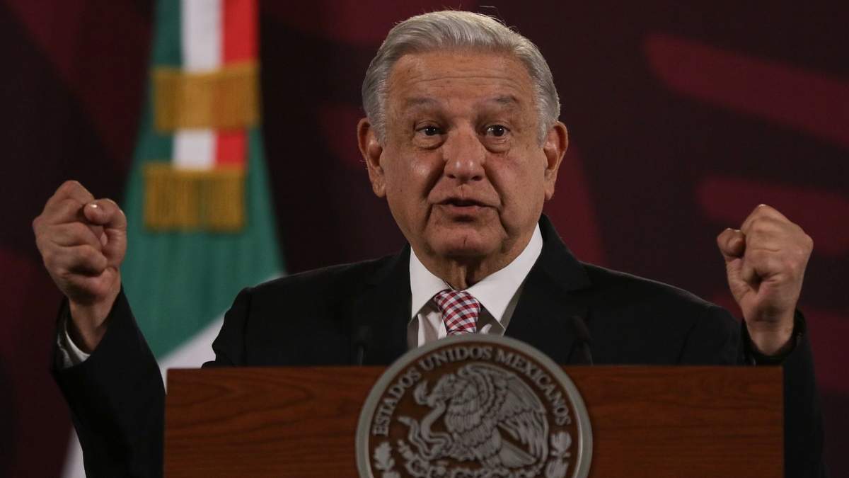 El presidente López Obrador. Poder Judicial "podrido".