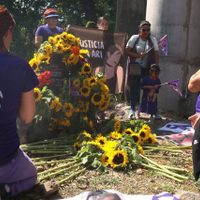 Montan en Tepoztlán ofrenda a Ariadna Fernanda y exigen cese del fiscal de Morelos