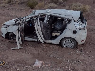Grave accidente en Picún Leufú: una mujer fue derivada de urgencia