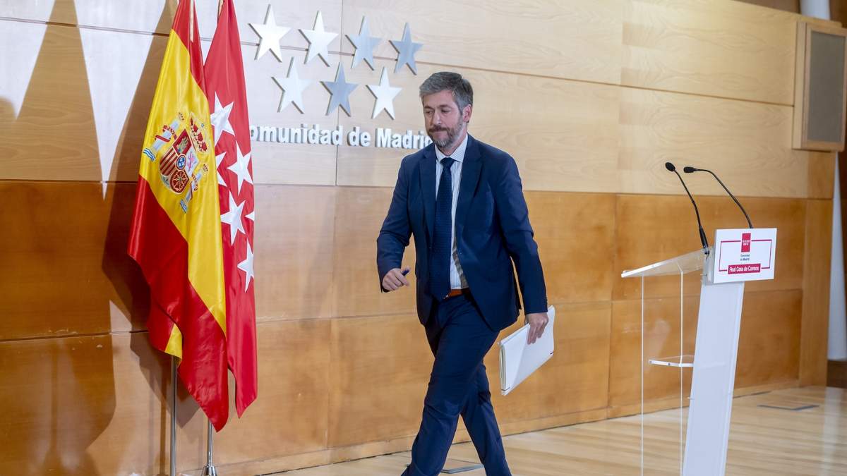 El vocero Miguel Ángel García